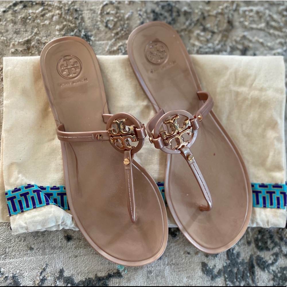 Tory Burch Mini Miller Flat Jelly Sandal